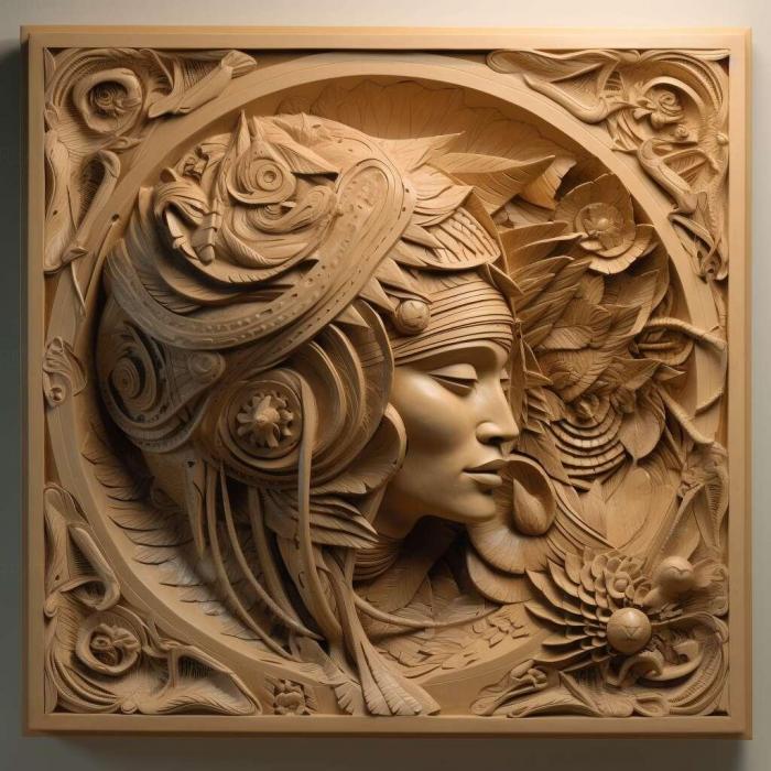 نموذج ثلاثي الأبعاد لآلة CNC 3D Art 